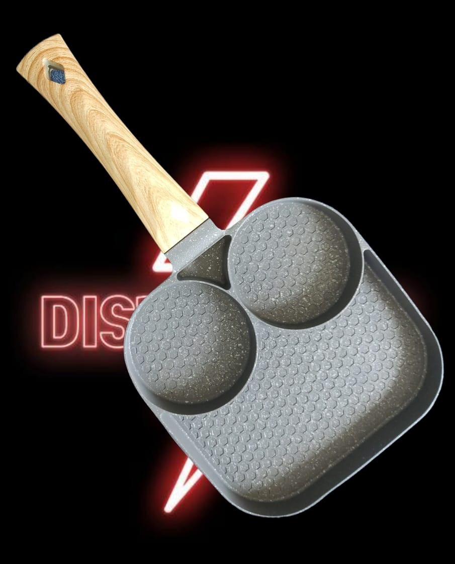 Sarten 3 Compartimentos Antiadherente Mu